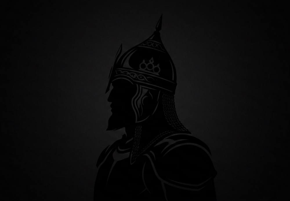 Disciplined warriors inspired by Amir Temur in formation